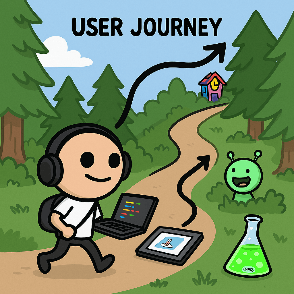 User Journey Illustration